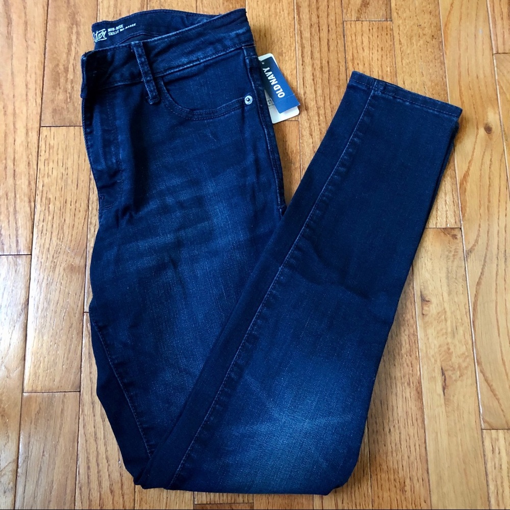 Old Navy Rockstar Super Skinny Mid Rise Jeans